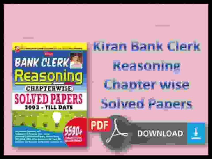 Kiran Bank Clerk Reasoning