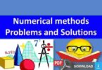 Numerical methods Problems Solutions