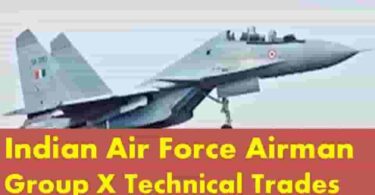Indian AirForce Airman GroupX