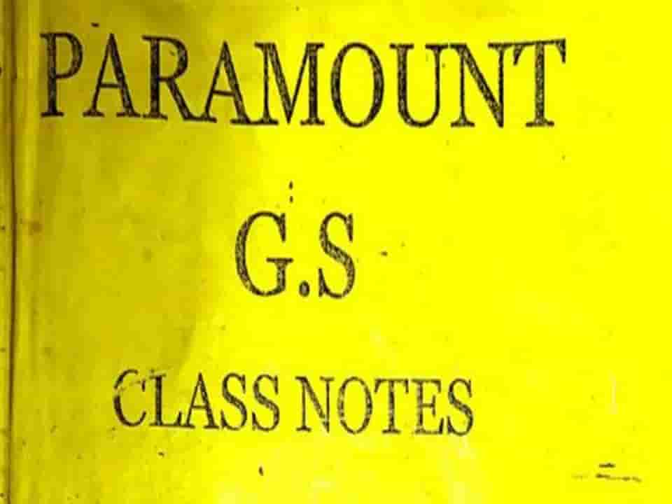 Complete Paramount GS Class Notes Pdf Download