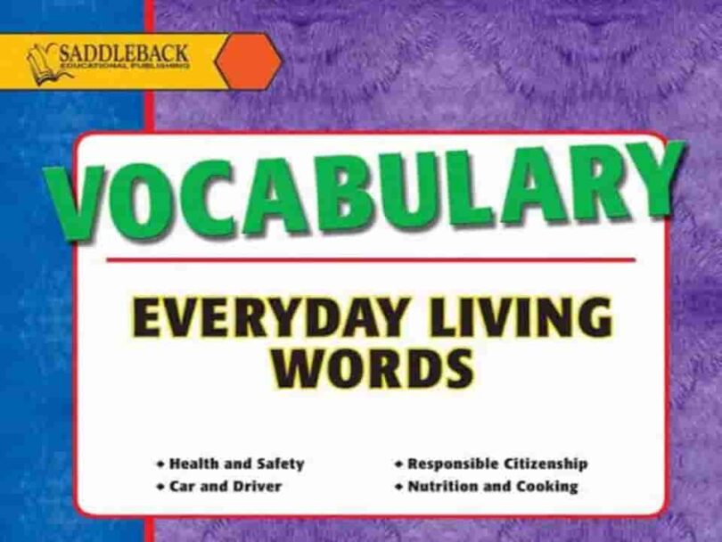Vocabulary Everyday Living Words Book Pdf Download