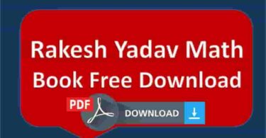 Rakesh Yadav Math Book Free Download