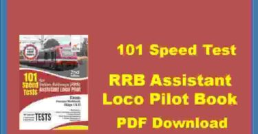 RRB Assistant Loco Pilot Book
