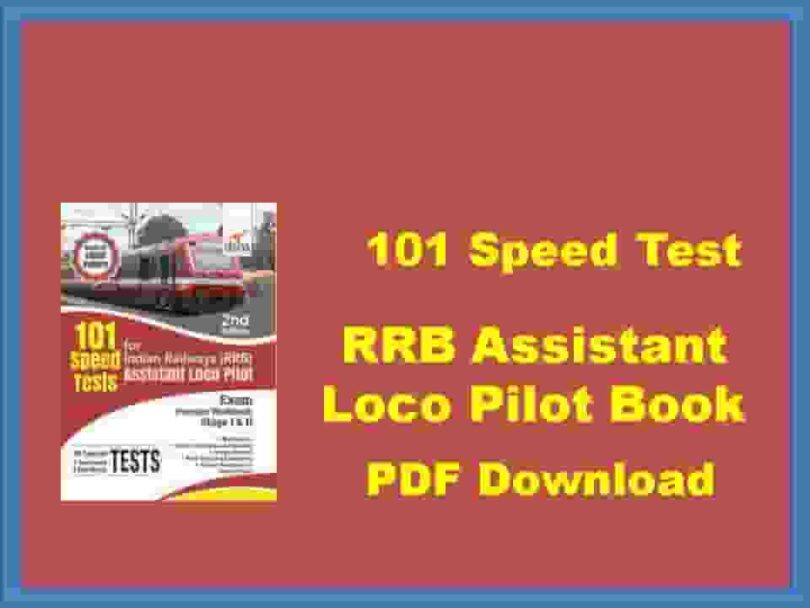 RRB Assistant Loco Pilot Book