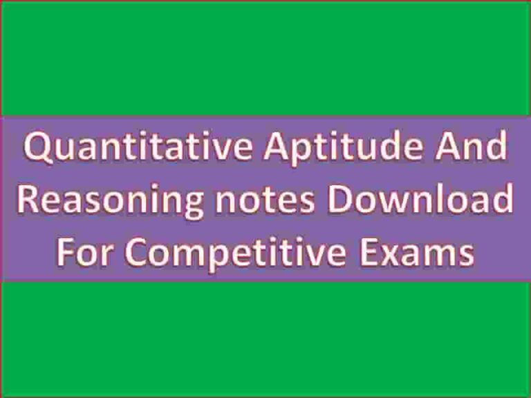 quantitative-aptitude-and-reasoning-notes-download