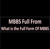 MBBS Full From