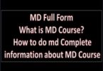 MD Full Form
