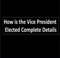 How is the Vice President Elected