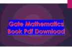 Gate Mathematics Book Pdf Download