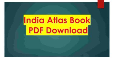 India Atlas Book PDF Download