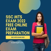 SSC MTS EXAM 2022