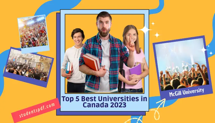 Universities in Canada 2023